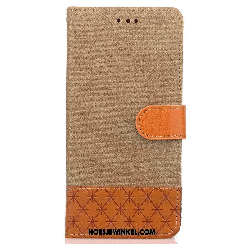 Nokia 7 Plus Hoesje Mobiele Telefoon Clamshell Anti-fall, Nokia 7 Plus Hoesje Leren Etui Hoes