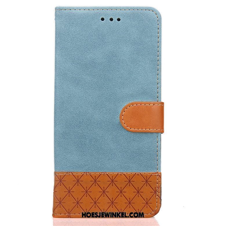 Nokia 7 Plus Hoesje Mobiele Telefoon Clamshell Anti-fall, Nokia 7 Plus Hoesje Leren Etui Hoes