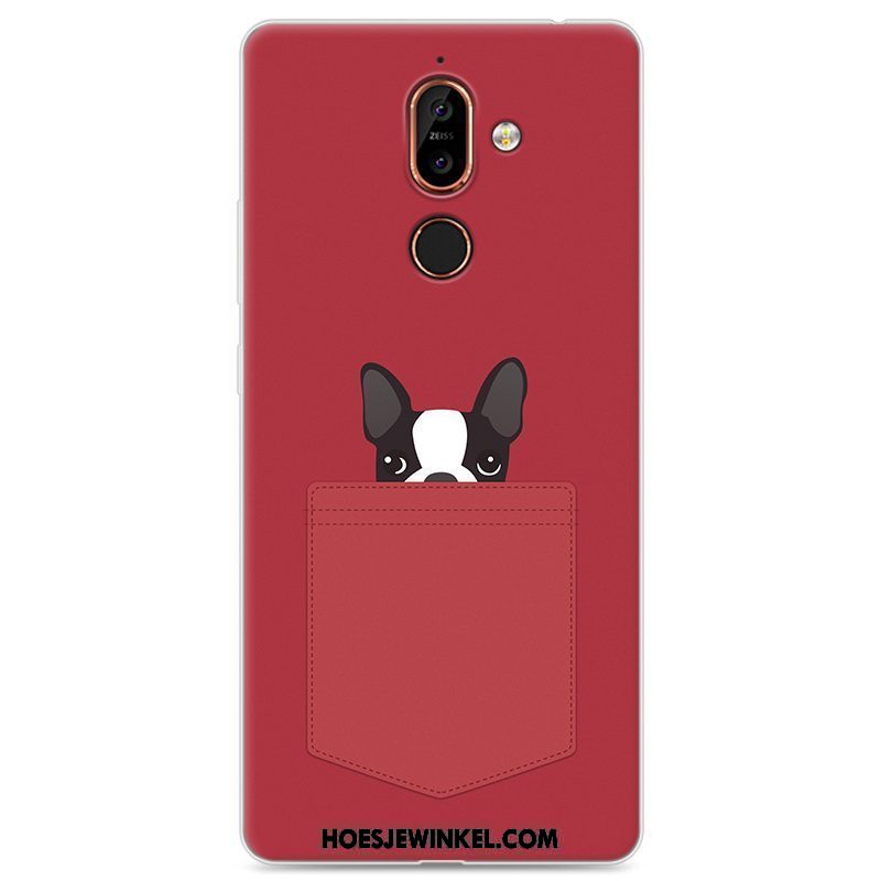 Nokia 7 Plus Hoesje Trend Anti-fall Hoes, Nokia 7 Plus Hoesje Spotprent Bescherming