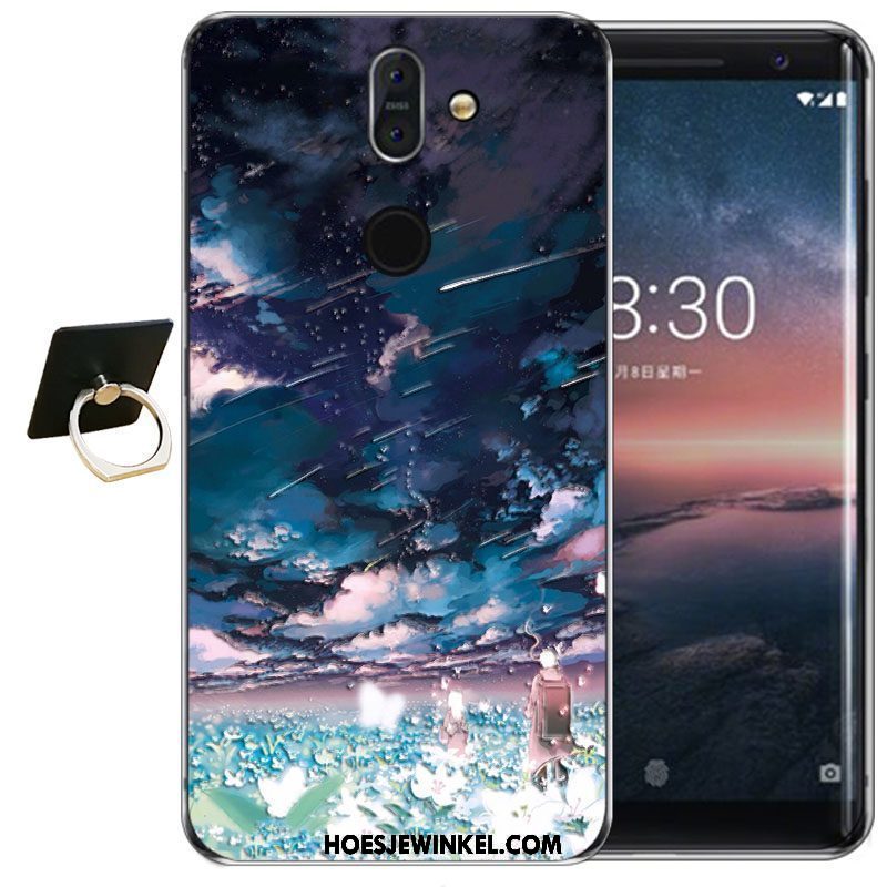 Nokia 8 Sirocco Hoesje Doorzichtig Siliconen Bescherming, Nokia 8 Sirocco Hoesje Hoge Mobiele Telefoon