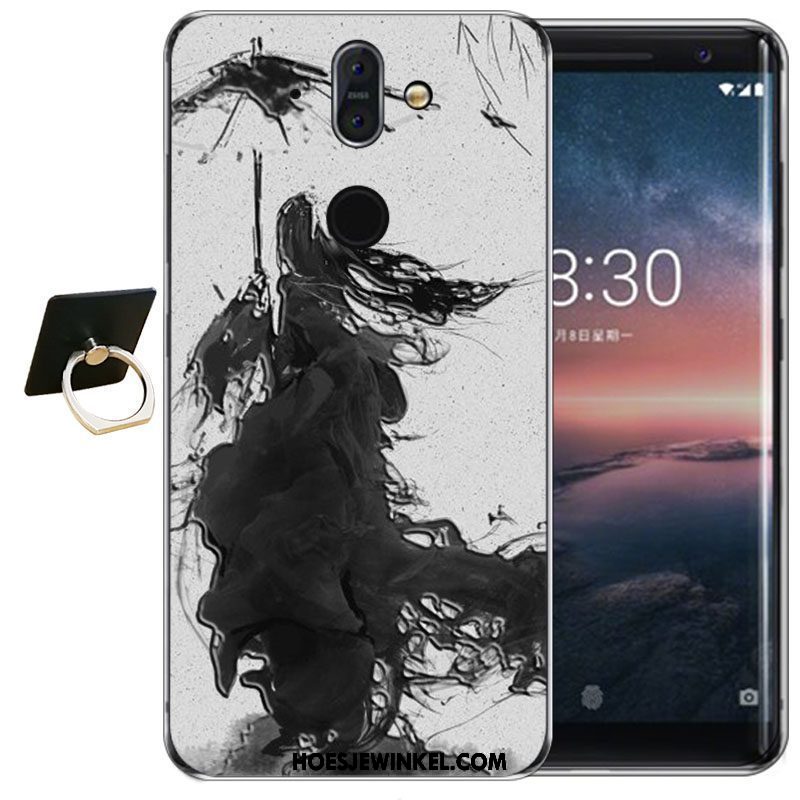 Nokia 8 Sirocco Hoesje Doorzichtig Siliconen Bescherming, Nokia 8 Sirocco Hoesje Hoge Mobiele Telefoon