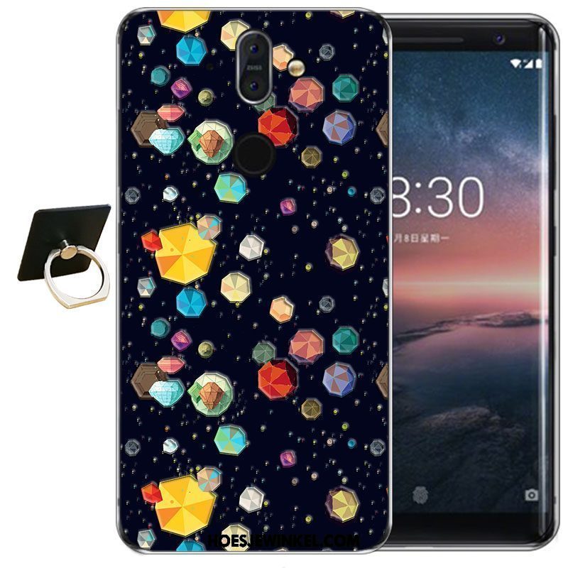 Nokia 8 Sirocco Hoesje Doorzichtig Siliconen Bescherming, Nokia 8 Sirocco Hoesje Hoge Mobiele Telefoon