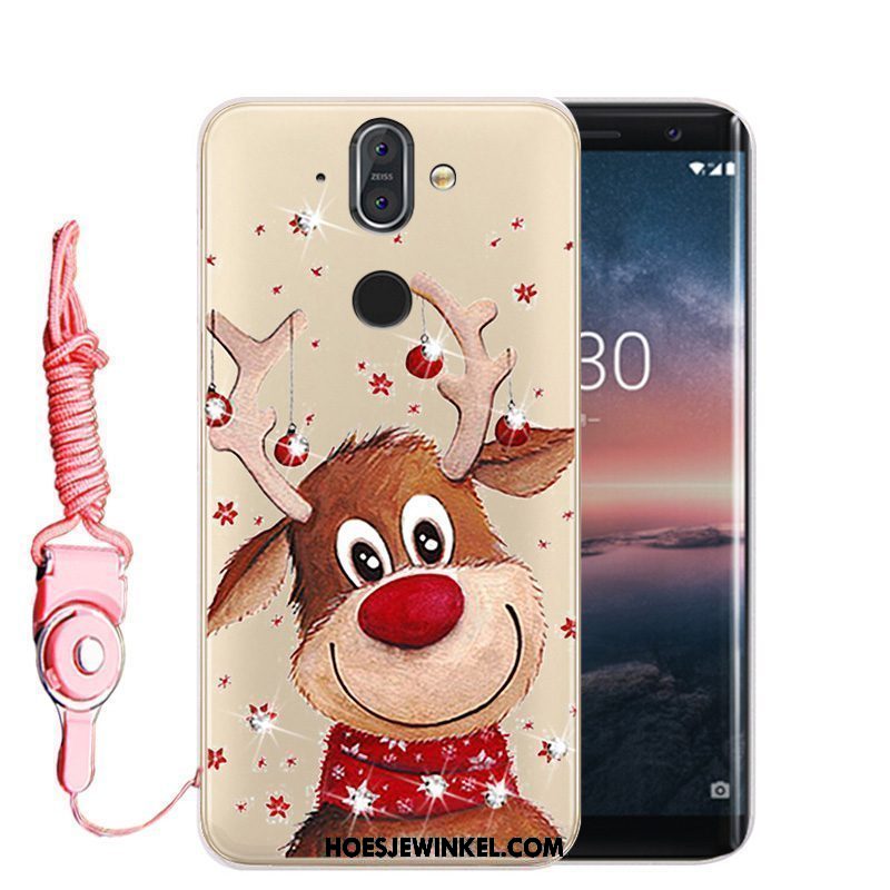 Nokia 8 Sirocco Hoesje Hoge Hoes Mobiele Telefoon, Nokia 8 Sirocco Hoesje Anti-fall Roze