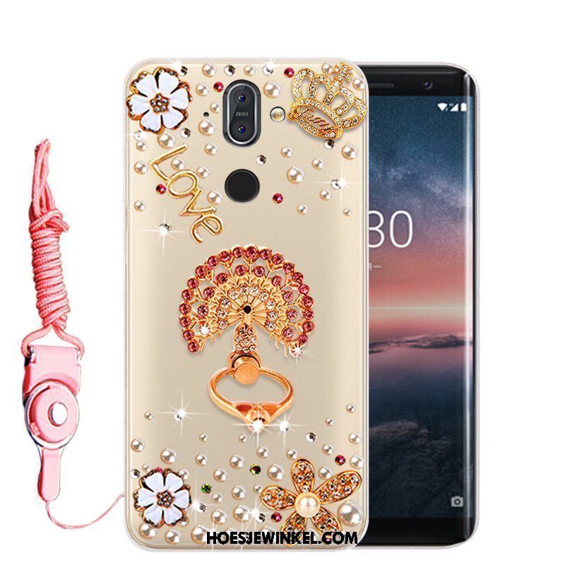 Nokia 8 Sirocco Hoesje Hoge Hoes Mobiele Telefoon, Nokia 8 Sirocco Hoesje Anti-fall Roze