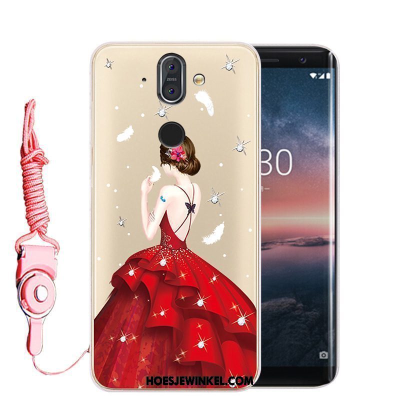 Nokia 8 Sirocco Hoesje Hoge Hoes Mobiele Telefoon, Nokia 8 Sirocco Hoesje Anti-fall Roze