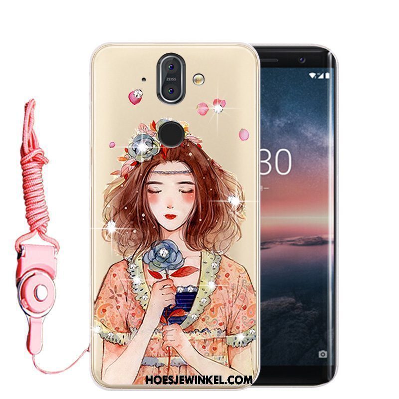 Nokia 8 Sirocco Hoesje Hoge Hoes Mobiele Telefoon, Nokia 8 Sirocco Hoesje Anti-fall Roze