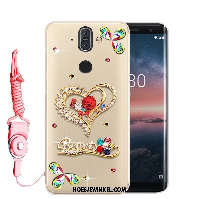 Nokia 8 Sirocco Hoesje Hoge Hoes Mobiele Telefoon, Nokia 8 Sirocco Hoesje Anti-fall Roze