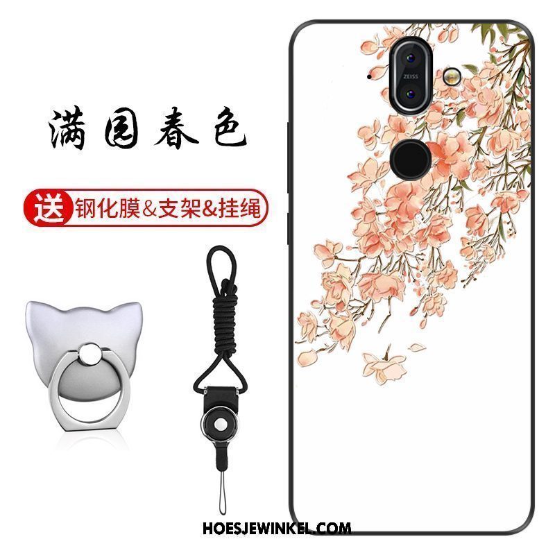 Nokia 8 Sirocco Hoesje Mobiele Telefoon Groen Bescherming, Nokia 8 Sirocco Hoesje Zacht Patroon