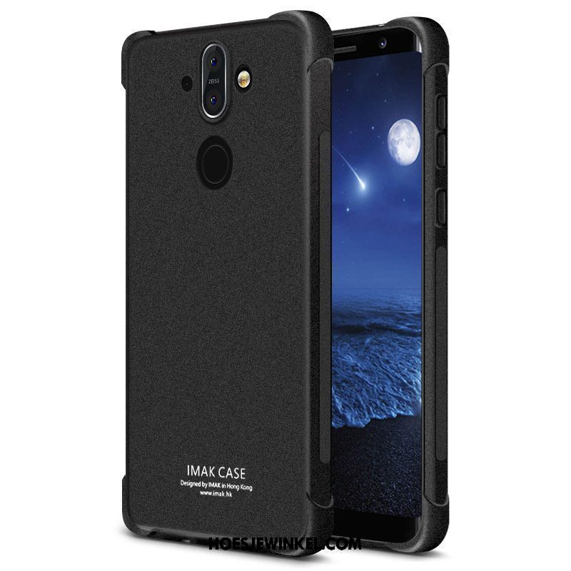 Nokia 8 Sirocco Hoesje Zacht Anti-fall Bescherming, Nokia 8 Sirocco Hoesje Rood Mobiele Telefoon