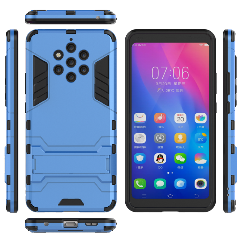 Nokia 9 Pureview Hoesje All Inclusive Heimelijkheid Anti-fall, Nokia 9 Pureview Hoesje Ondersteuning Hoes