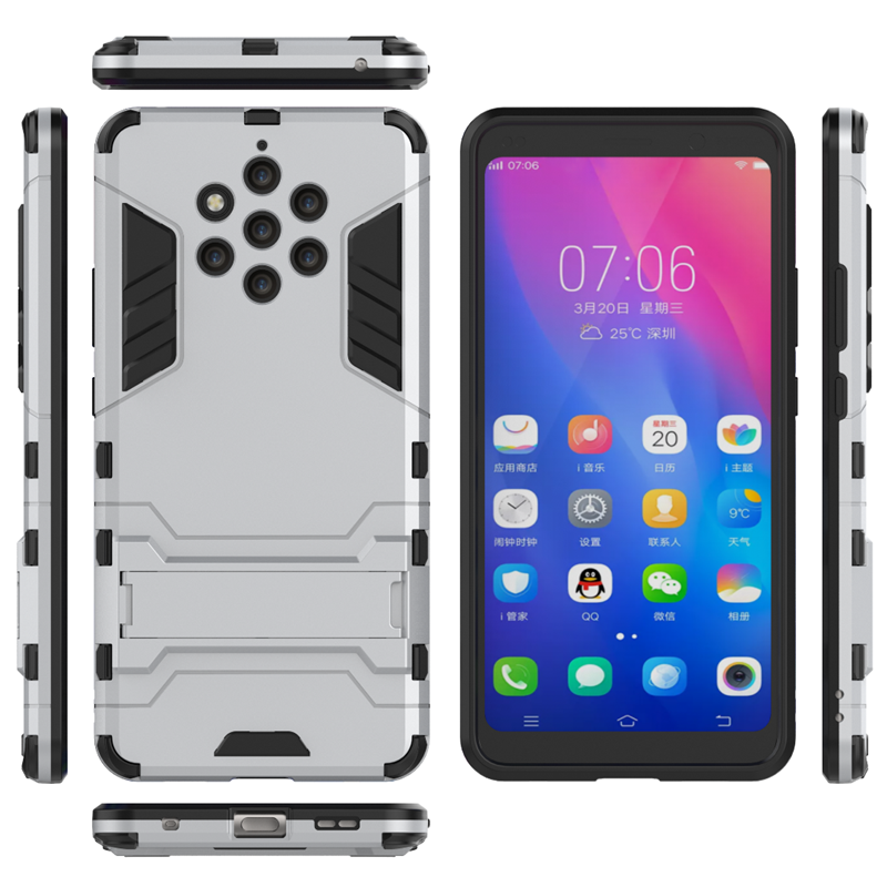 Nokia 9 Pureview Hoesje All Inclusive Heimelijkheid Anti-fall, Nokia 9 Pureview Hoesje Ondersteuning Hoes