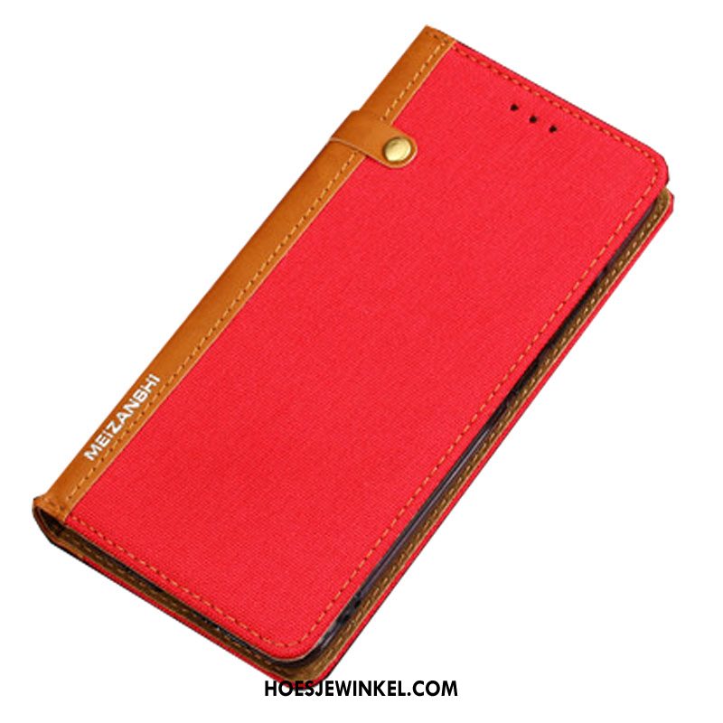 Nokia 9 Pureview Hoesje Denim Hoes Bescherming, Nokia 9 Pureview Hoesje Leren Etui Anti-fall