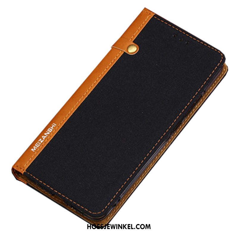 Nokia 9 Pureview Hoesje Denim Hoes Bescherming, Nokia 9 Pureview Hoesje Leren Etui Anti-fall