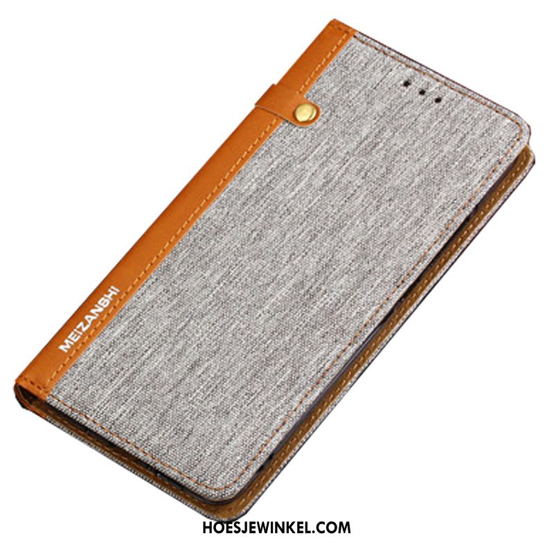 Nokia 9 Pureview Hoesje Denim Hoes Bescherming, Nokia 9 Pureview Hoesje Leren Etui Anti-fall