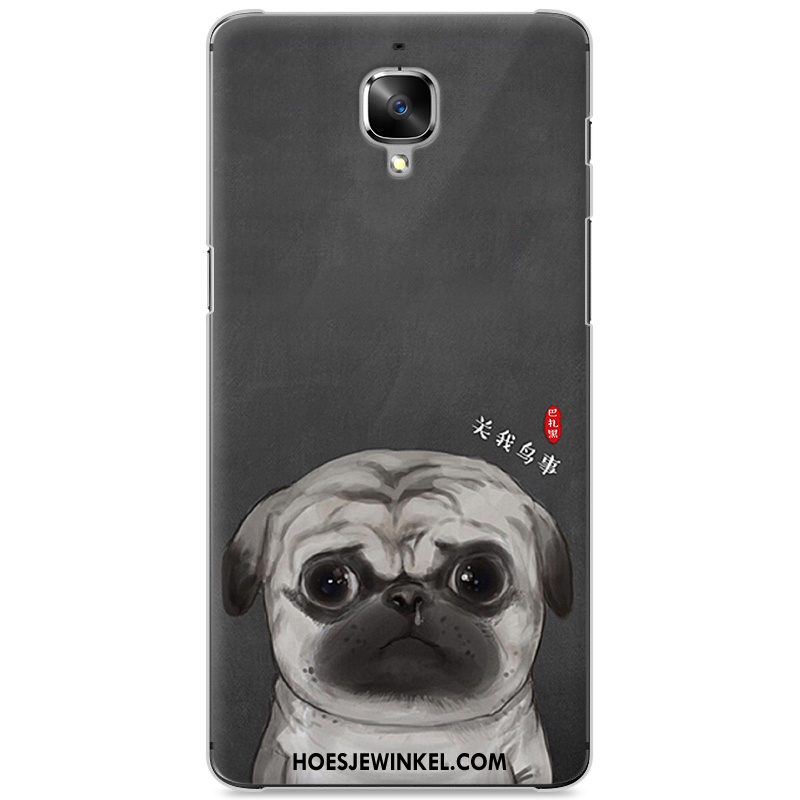 Oneplus 3 Hoesje Dun Mooie Wit, Oneplus 3 Hoesje Spotprent Hard