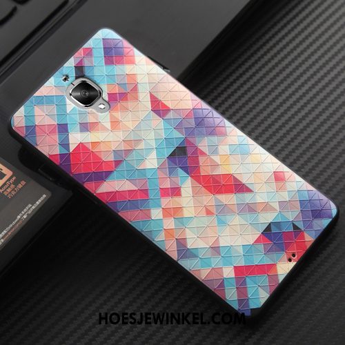 Oneplus 3t Hoesje Roze Bescherming Anti-fall, Oneplus 3t Hoesje Siliconen Mobiele Telefoon