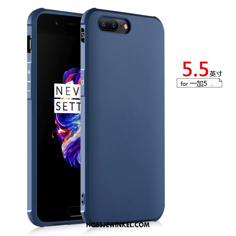 Oneplus 5 Hoesje All Inclusive Chinese Stijl Draak, Oneplus 5 Hoesje Net Red Anti-fall