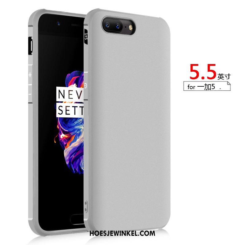 Oneplus 5 Hoesje All Inclusive Chinese Stijl Draak, Oneplus 5 Hoesje Net Red Anti-fall