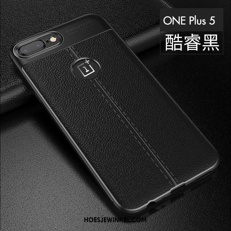 Oneplus 5 Hoesje Groen Anti-fall Patroon, Oneplus 5 Hoesje Hoes Mobiele Telefoon