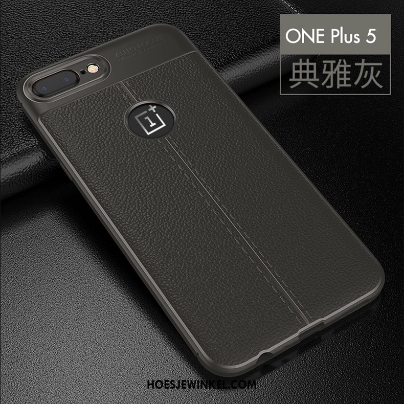 Oneplus 5 Hoesje Groen Anti-fall Patroon, Oneplus 5 Hoesje Hoes Mobiele Telefoon