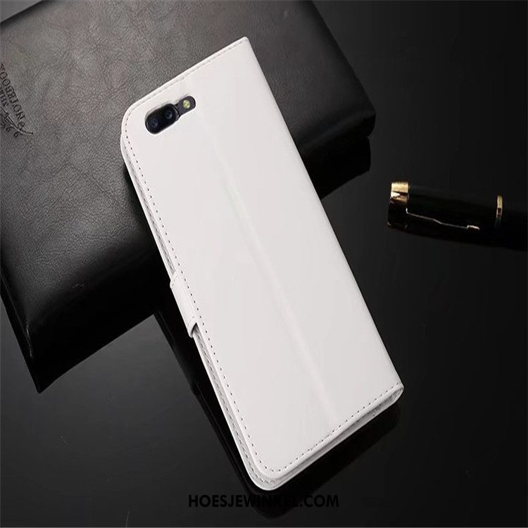 Oneplus 5 Hoesje Hoes Bescherming Mobiele Telefoon, Oneplus 5 Hoesje Folio Leren Etui Braun