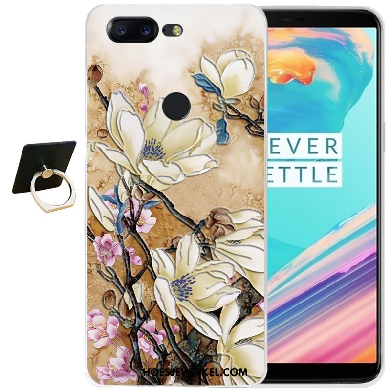 Oneplus 5t Hoesje All Inclusive Anti-fall Hoes, Oneplus 5t Hoesje Siliconen Blauw