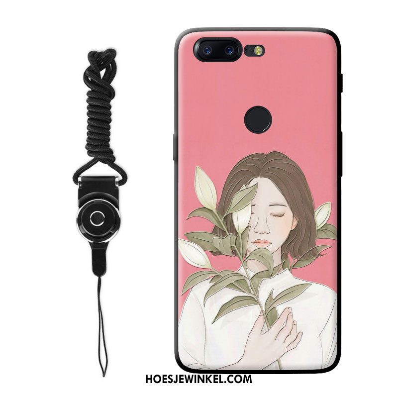 Oneplus 5t Hoesje Mini Siliconen Anti-fall, Oneplus 5t Hoesje Kunst Mobiele Telefoon