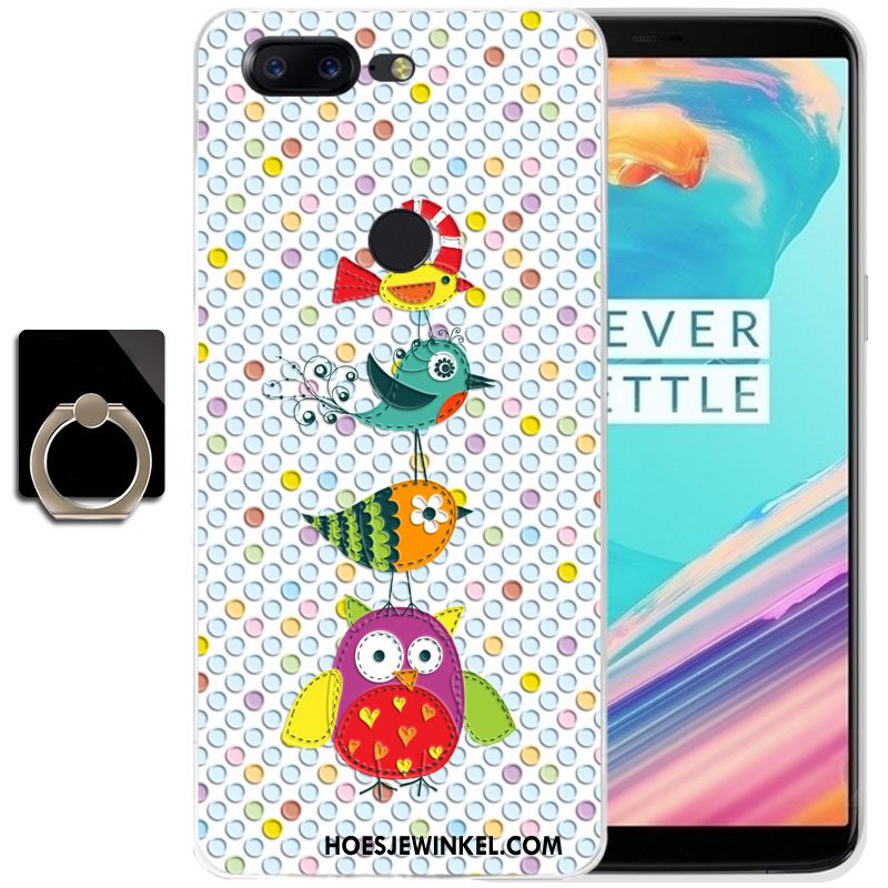 Oneplus 5t Hoesje Mobiele Telefoon Trend Blauw, Oneplus 5t Hoesje Bescherming Siliconen