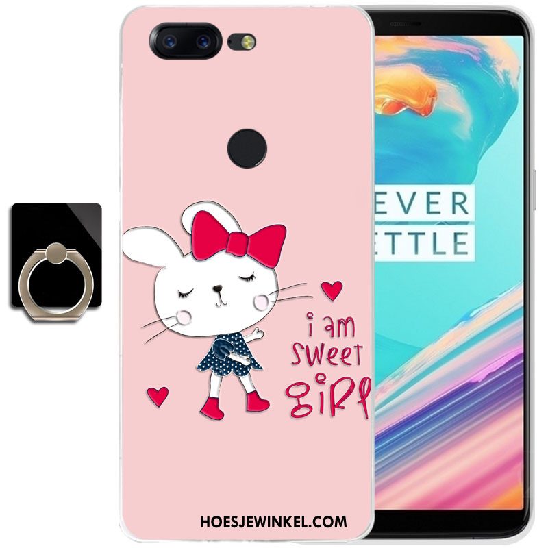 Oneplus 5t Hoesje Mobiele Telefoon Trend Blauw, Oneplus 5t Hoesje Bescherming Siliconen