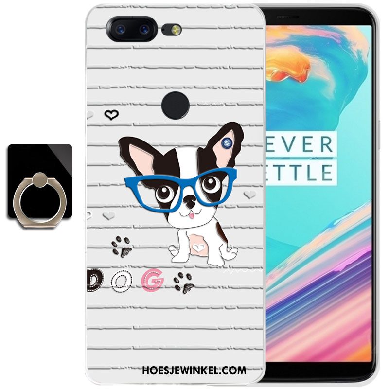 Oneplus 5t Hoesje Mobiele Telefoon Trend Blauw, Oneplus 5t Hoesje Bescherming Siliconen