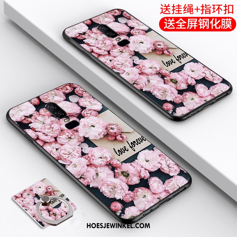 Oneplus 6 Hoesje Anti-fall Siliconen Zacht, Oneplus 6 Hoesje Hoes Blauw