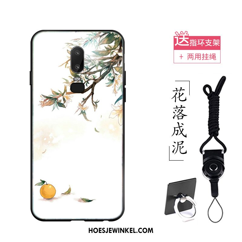 Oneplus 6 Hoesje Mooi Nieuw Zacht, Oneplus 6 Hoesje Chinese Stijl Hoes