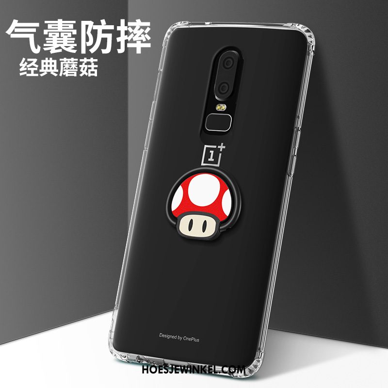 Oneplus 6 Hoesje Trend Bescherming Hoes, Oneplus 6 Hoesje Doorzichtig Siliconen