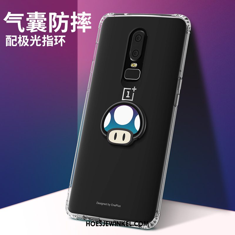 Oneplus 6 Hoesje Trend Bescherming Hoes, Oneplus 6 Hoesje Doorzichtig Siliconen