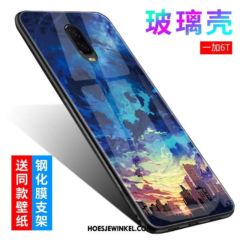 Oneplus 6t Hoesje Anti-fall All Inclusive Scheppend, Oneplus 6t Hoesje Zacht Hoes