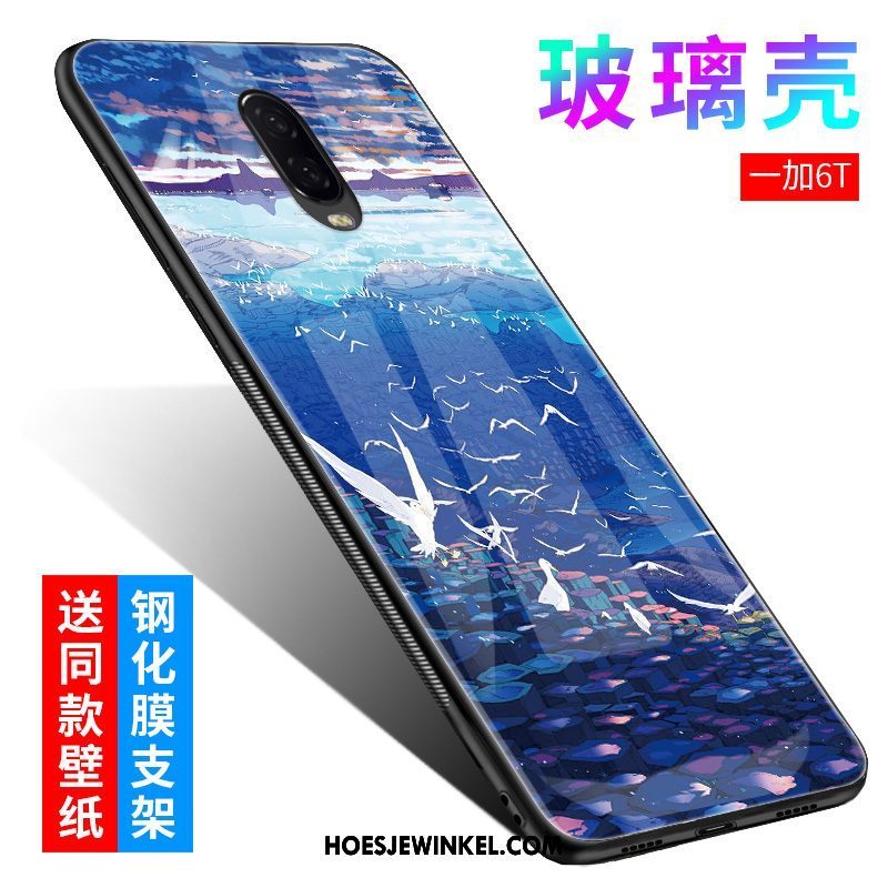 Oneplus 6t Hoesje Anti-fall All Inclusive Scheppend, Oneplus 6t Hoesje Zacht Hoes