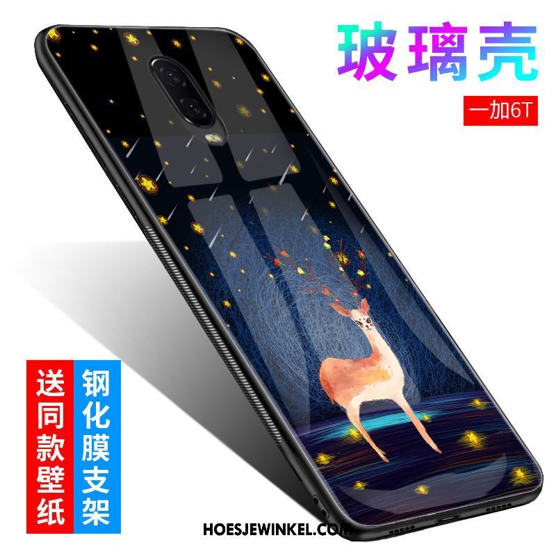 Oneplus 6t Hoesje Anti-fall All Inclusive Scheppend, Oneplus 6t Hoesje Zacht Hoes