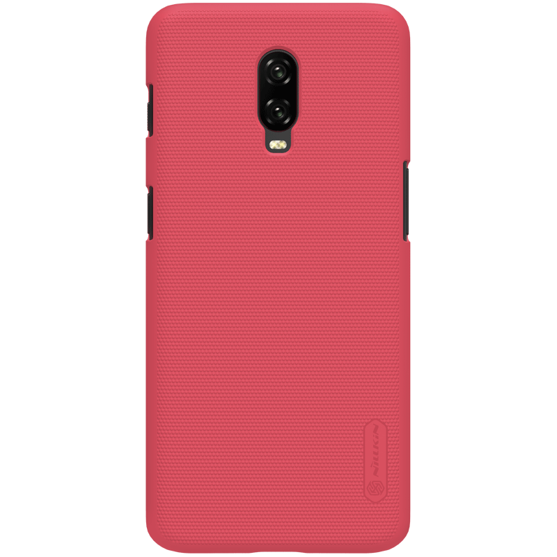 Oneplus 6t Hoesje Rood Anti-fall Bescherming, Oneplus 6t Hoesje Schrobben Hoes