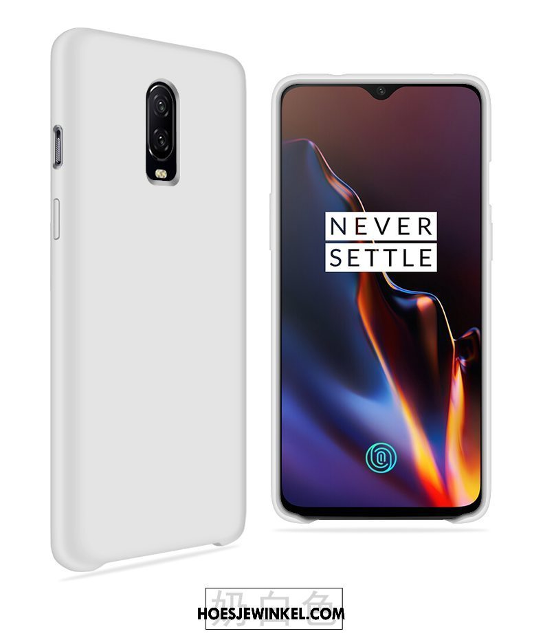 Oneplus 6t Hoesje Zacht Net Red Super, Oneplus 6t Hoesje Hard Scheppend