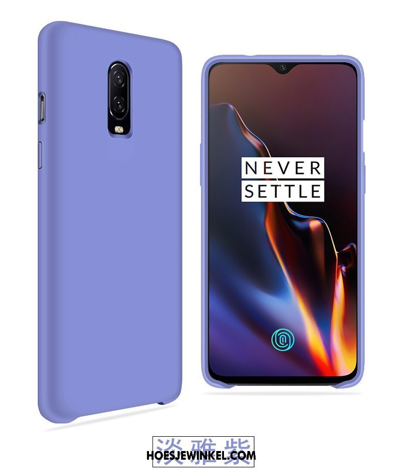 Oneplus 6t Hoesje Zacht Net Red Super, Oneplus 6t Hoesje Hard Scheppend