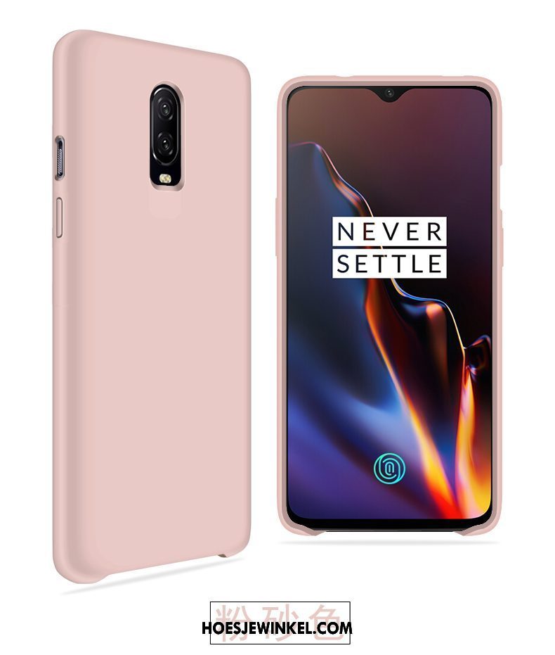 Oneplus 6t Hoesje Zacht Net Red Super, Oneplus 6t Hoesje Hard Scheppend