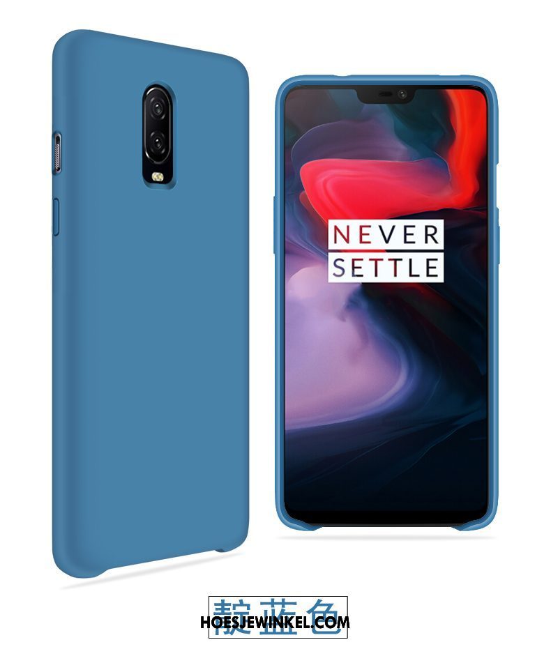 Oneplus 6t Hoesje Zacht Net Red Super, Oneplus 6t Hoesje Hard Scheppend