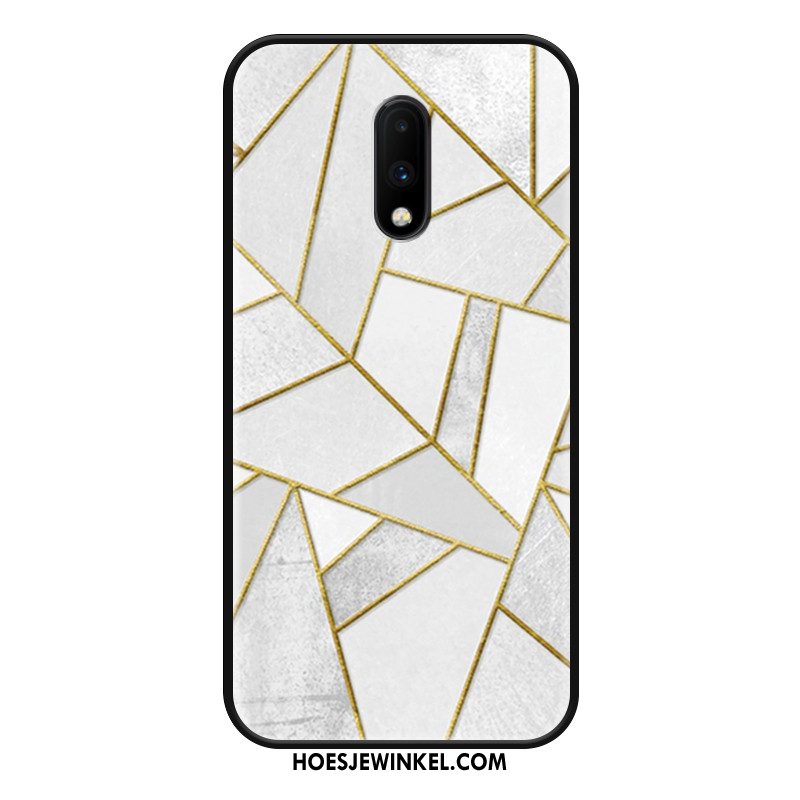 Oneplus 7 Hoesje Geometrie Mobiele Telefoon Hoes, Oneplus 7 Hoesje Bescherming Anti-fall