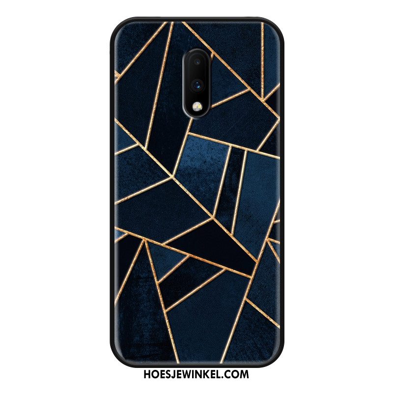 Oneplus 7 Hoesje Geometrie Mobiele Telefoon Hoes, Oneplus 7 Hoesje Bescherming Anti-fall