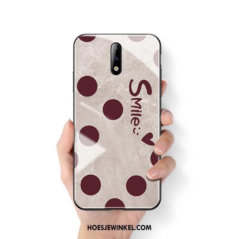 Oneplus 7 Hoesje Liefde Hanger Zacht, Oneplus 7 Hoesje Bescherming Net Red