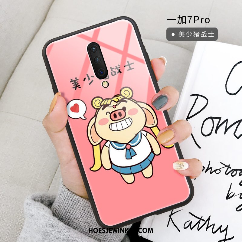 Oneplus 7 Pro Hoesje Anti-fall Siliconen Trend, Oneplus 7 Pro Hoesje Hemming All Inclusive