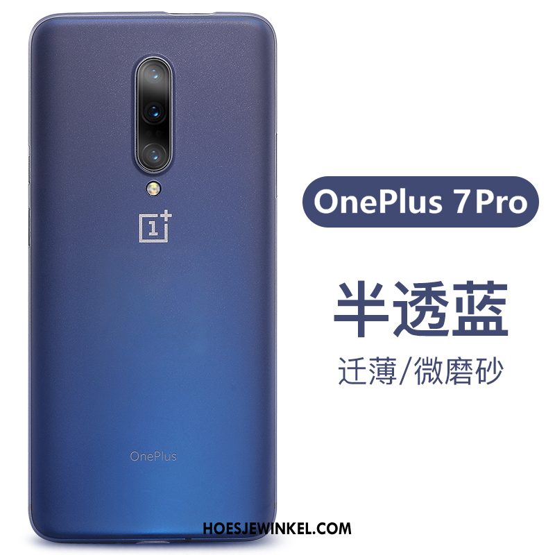 Oneplus 7 Pro Hoesje Doorzichtig Mobiele Telefoon Bescherming, Oneplus 7 Pro Hoesje Het Uitstralen Schrobben