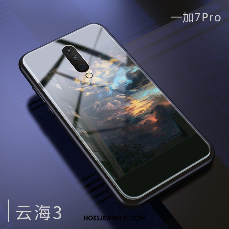 Oneplus 7 Pro Hoesje Hoes Trendy Merk Mooi, Oneplus 7 Pro Hoesje Mobiele Telefoon Nacht