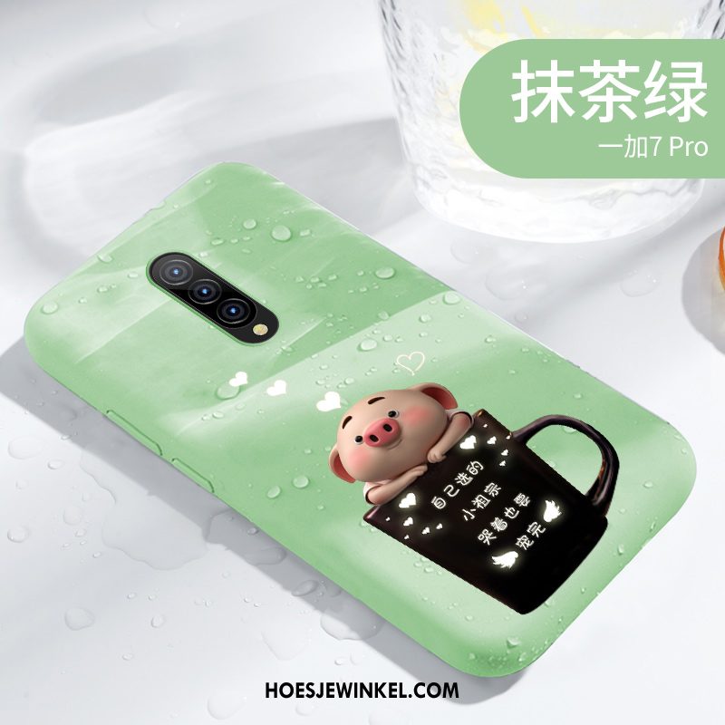 Oneplus 7 Pro Hoesje Lovers Mobiele Telefoon Hoes, Oneplus 7 Pro Hoesje Groen Dun