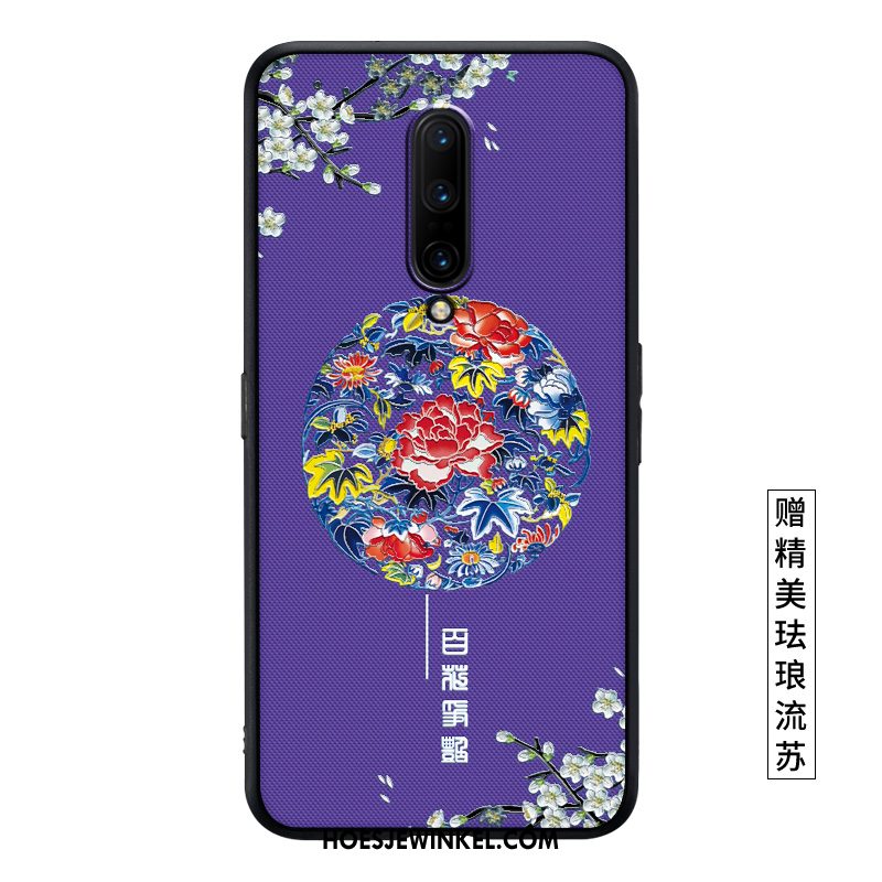 Oneplus 7 Pro Hoesje Schrobben Scheppend Paleis, Oneplus 7 Pro Hoesje Mobiele Telefoon Net Red